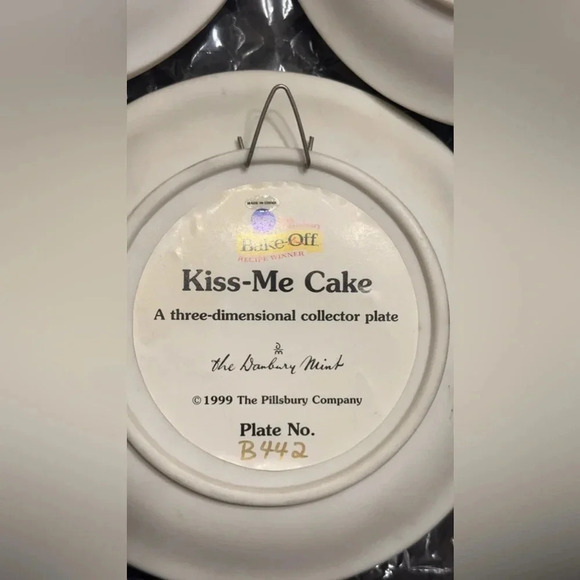 VTG 1999 The Pillsbury Doughboy Danbury Mint Bundle Lot 5 Collectible Plates 3D - Picture 7 of 10